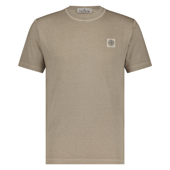 Demonstreer Sympathiek Anemoon vis Stone Island heren t-shirt beige